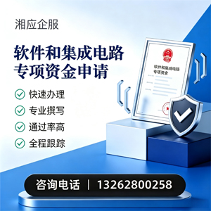 衢州软件和集成电路专项资金申报服务