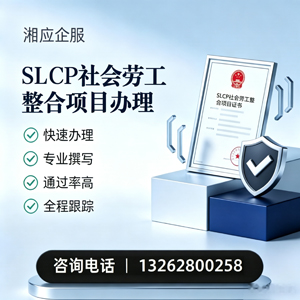 衢州SLCP社会劳工整合项目申报服务
