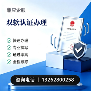 衢州双软认证申报服务