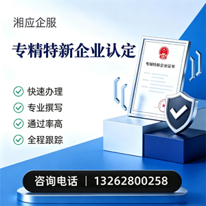 衢州专精特新企业申报服务