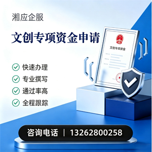 衢州文创专项资金申报服务