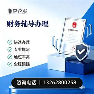 衢州财务辅导申请服务